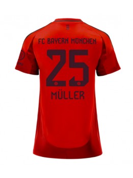 Billige Bayern Munich Thomas Muller #25 Hjemmedrakt Dame 2024-25 Kortermet